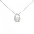 PT ダイヤモンド ネックレス 0.315CT I SI2 VG