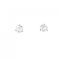 PT ダイヤモンド ピアス 0.341CT 0.347CT D VS2 EXT H&C