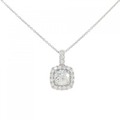 【リメイク】PT ダイヤモンド ネックレス 0.509CT G SI1 Good