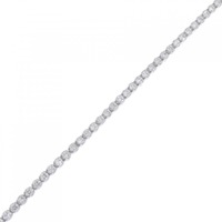 750WG ダイヤモンド ブレスレット