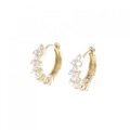 K18YG ダイヤモンド ピアス 0.48CT