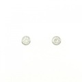 PT ソリティア ダイヤモンド ピアス 0.30CT