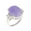 PT ラベンダーヒスイ リング 6.64CT