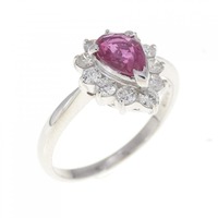 PT ルビー リング 0.57CT