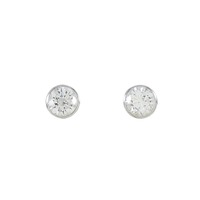 【リメイク】PT/ST ダイヤモンド ピアス 0.316CT 0.330CT F SI2 Good