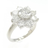 PT フラワー ダイヤモンド リング 2.05CT