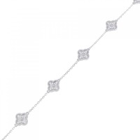 ヴァンクリーフ&アーペル スウィートアルハンブラ 6モチーフ ブレスレット