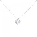 K18WG ダイヤモンド ネックレス 0.70CT