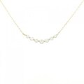 K18YG ダイヤモンド ネックレス 0.20CT