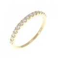 K18YG ダイヤモンド リング 0.301CT