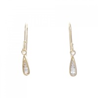 K18YG ダイヤモンド ピアス 0.14CT
