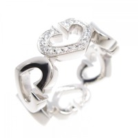 カルティエ Cハート 1P リング