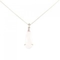 K18PG ローズクオーツ ネックレス 5.00CT