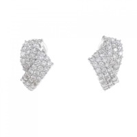 PT パヴェ ダイヤモンド ピアス/イヤリング 2.00CT