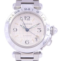 カルティエ パシャC GMT W31029M7 SS 自動巻