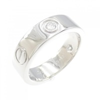 カルティエ ラブ ハーフダイヤ リング