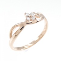 クミキョク フラワーダイヤモンド リング 0.09CT