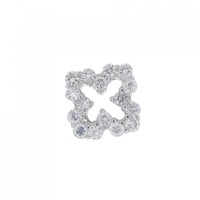 PT フラワー ダイヤモンド ペンダント 0.30CT