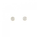 【リメイク】K18YG ダイヤモンド ピアス 0.252CT 0.259CT G SI1 Good
