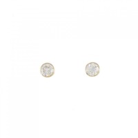 【リメイク】K18YG ダイヤモンド ピアス 0.252CT 0.259CT G SI1 Good