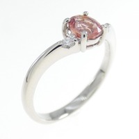 PT サファイヤ リング 0.633CT 拡散処理未検査