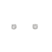 PT ソリティア ダイヤモンド ピアス 0.3CT