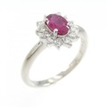 PT ルビー リング 0.59CT