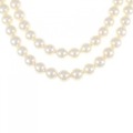 シルバークラスプ アコヤパール ネックレス 7-7.5mm