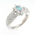 タサキ トルマリン リング 0.08CT