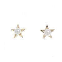 ミキモト スター アコヤパール ピアス