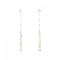 K18WG ダイヤモンド ピアス 0.30CT