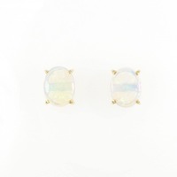 K18YG オパール ピアス