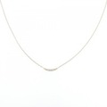 K18YG ダイヤモンド ネックレス 0.02CT