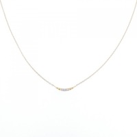 K18YG ダイヤモンド ネックレス 0.02CT