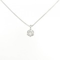 PT ソリティア ダイヤモンド ネックレス 0.20CT