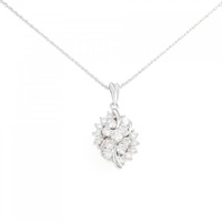 PT ダイヤモンド ネックレス 1.00CT