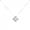 K18WG ダイヤモンド ネックレス 0.50CT