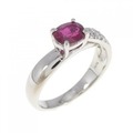 PT ルビー リング 0.81CT