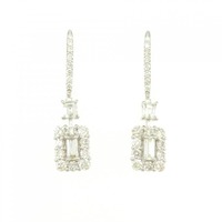 【新品】PT ダイヤモンド ピアス 1.10CT