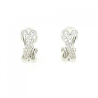 K18WG ダイヤモンド ピアス/イヤリング 0.30CT