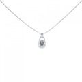 K18WG アレキサンドライト ネックレス 0.25CT