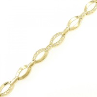 K18YG ダイヤモンド ブレスレット 1.00CT