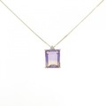 K18YG アメトリン ネックレス 4.00CT