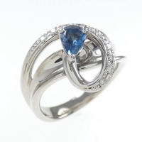 PT アクアマリン リング 0.31CT