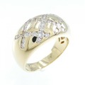 K18YG ダイヤモンド リング 0.79CT