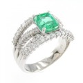 PT エメラルド リング 1.79CT