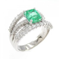PT エメラルド リング 1.79CT