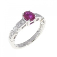 PT ルビー リング 0.67CT