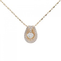 K18PG ダイヤモンド ネックレス 0.649CT
