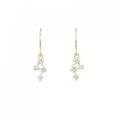 K18YG ダイヤモンド ピアス 0.20CT